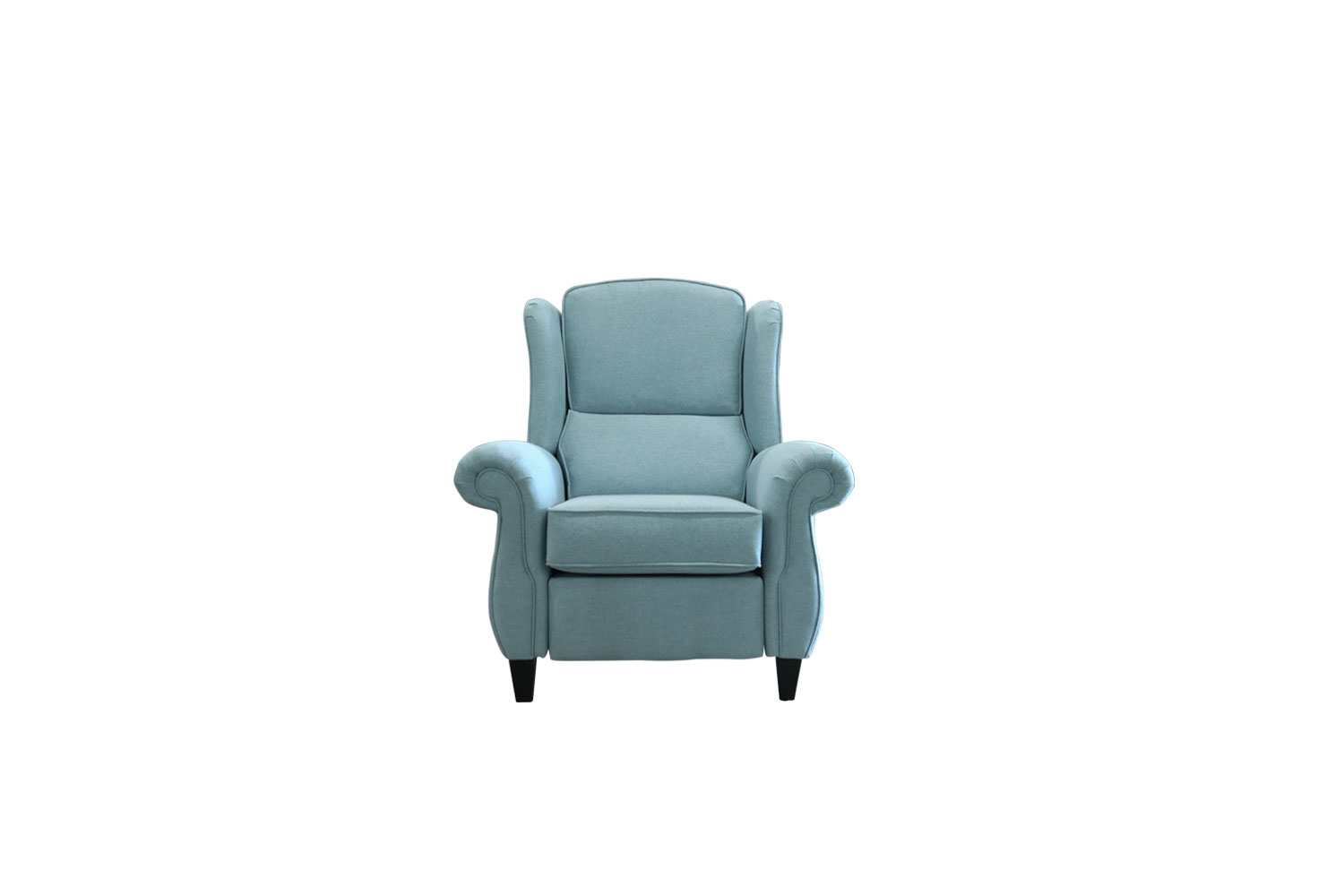 Greville Chair in Plush Aqua