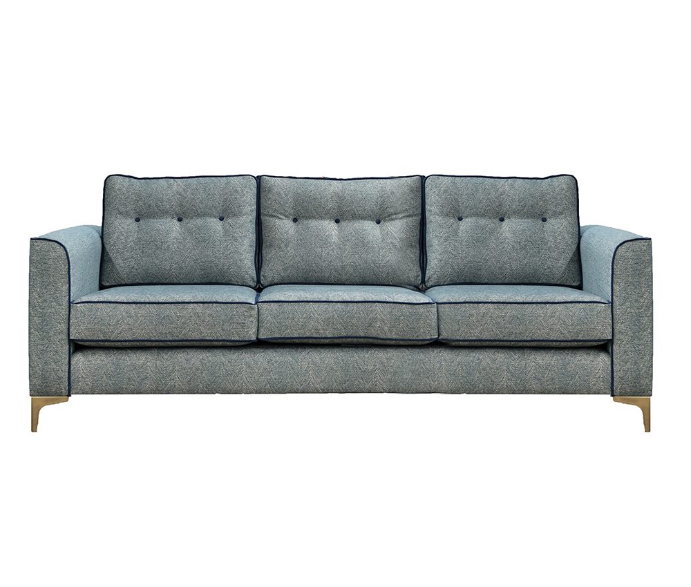 Loisa Herringbone Ocean 2