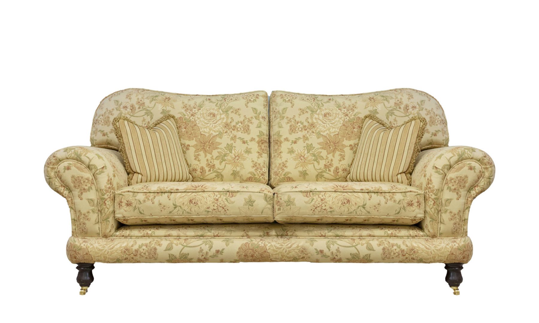 Alexandra 3 Seater Sofa in Semi Ramis Pattern