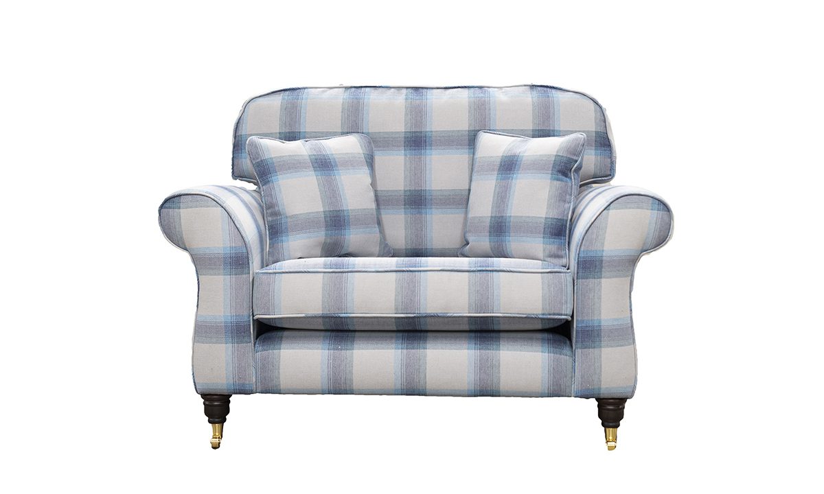 Ascot Love Seat Sofa in Aviemore Wedgewood - 406243