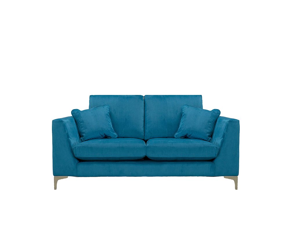 Plush Indigo Baltimore 2 Seater Sofa, Plush Mallard- 521112