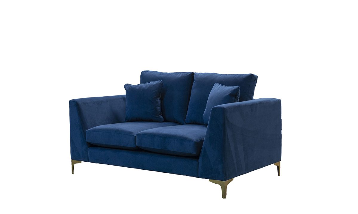 Baltimore 2 Seater Sofa in Plush Indigo - 520760