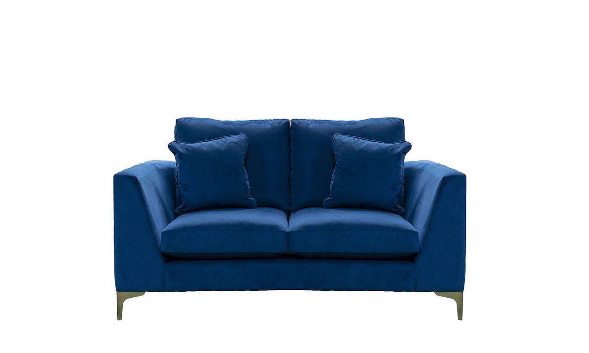Baltimore 2 Seater Sofa in Plush Indigo 