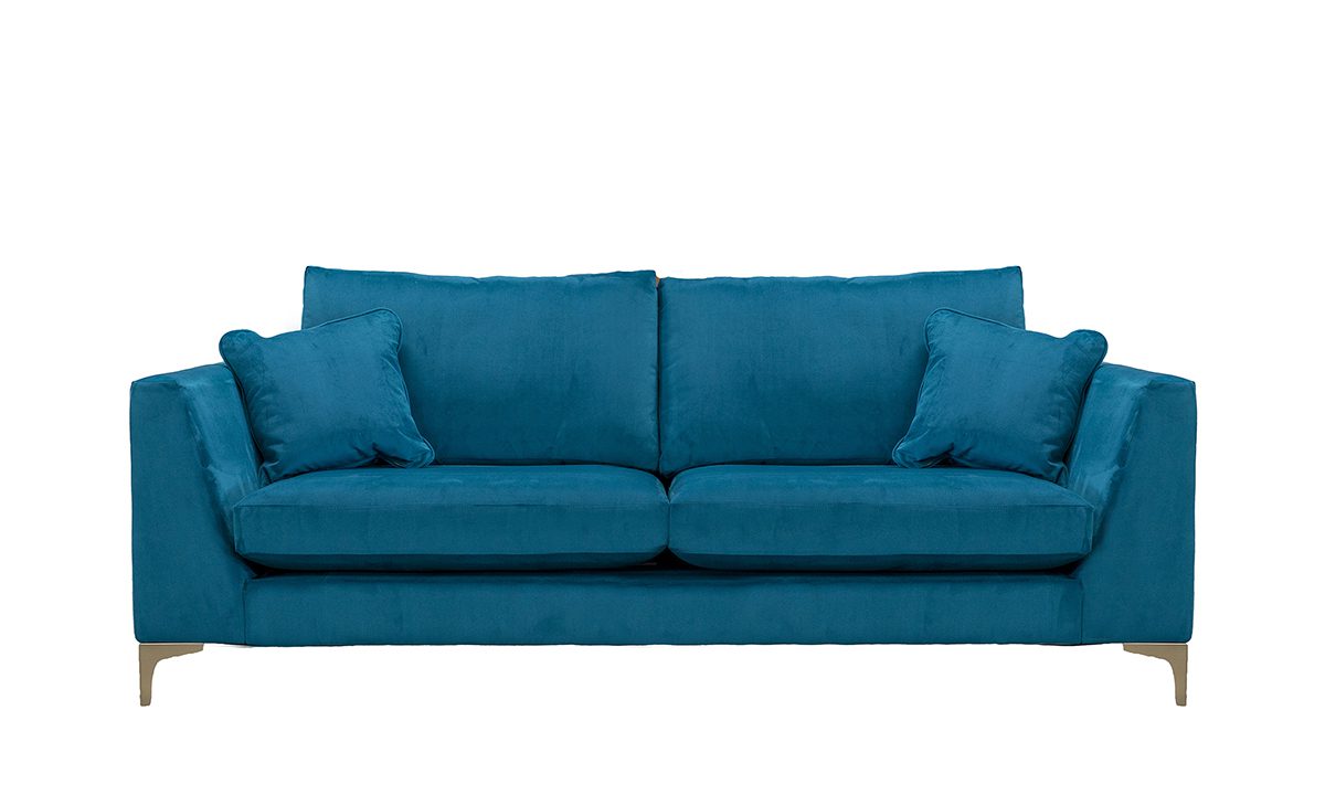 Baltimore 3 Seater Sofa, Plush Mallard