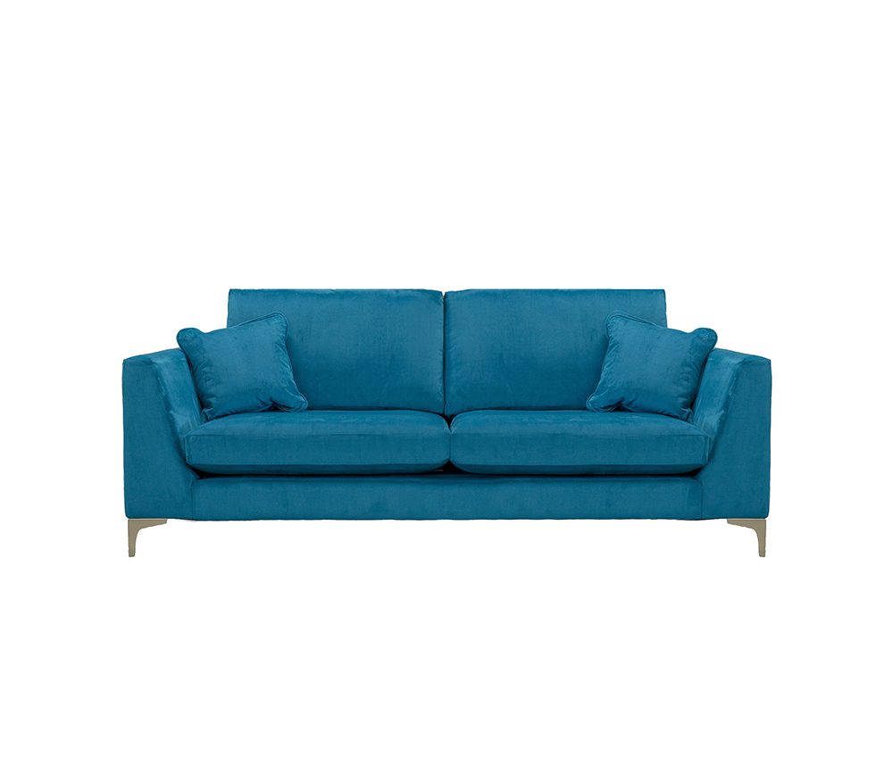 Plush Mallard Baltimore 3 Seater Sofa, Plush Mallard- 521112