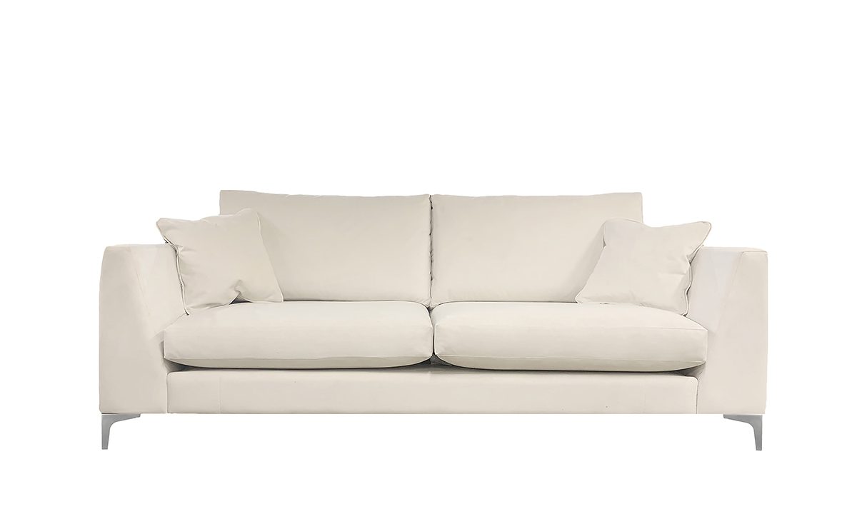 Baltimore 3 Seater Sofa Plush Optic