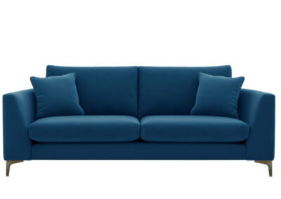 Baltimore 3 Seater in Plush Teal