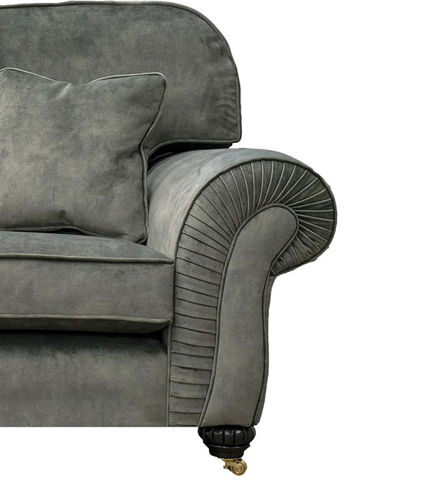 Capella 3 Seater Sofa, Lovely Jade