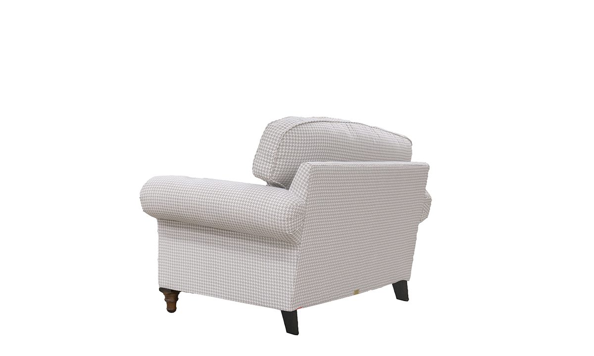 Louis Love Seat in Poppy Grey