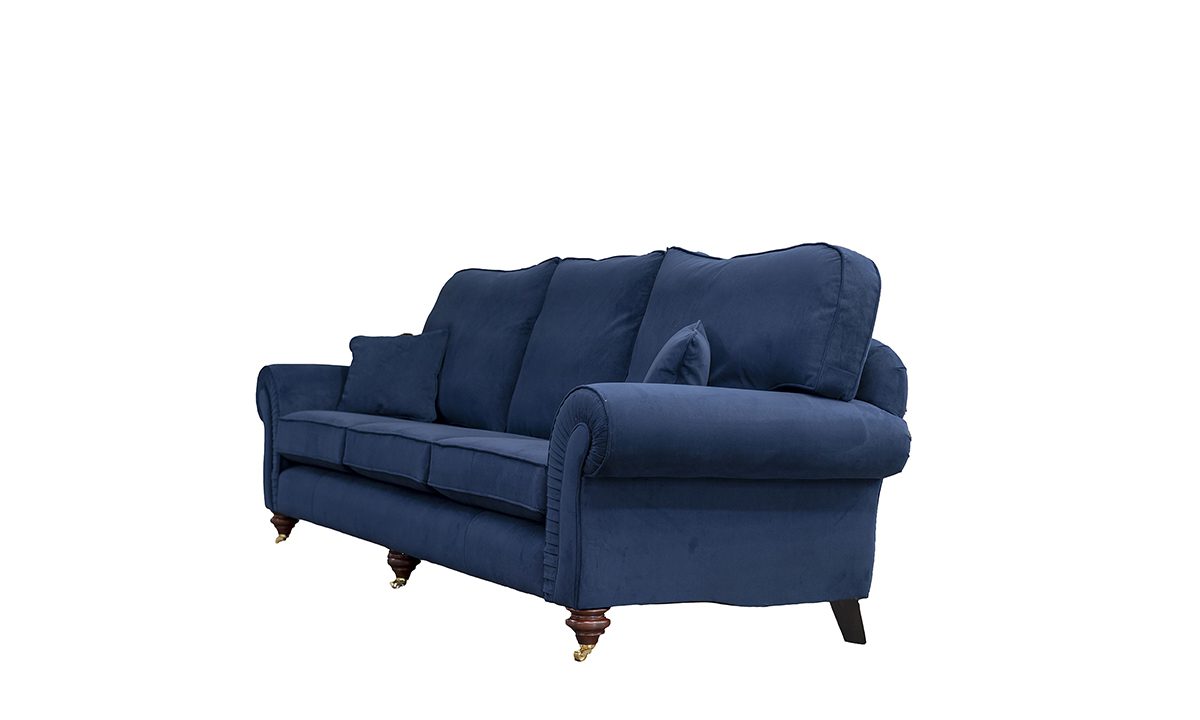 Capella Grand Sofa, Plush Indigo