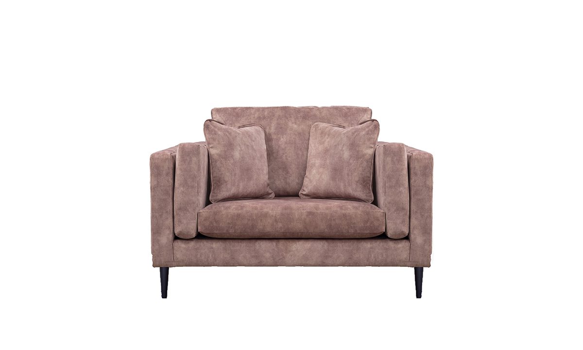 Sebastian Love Seat Sofa in Lovely Dusk