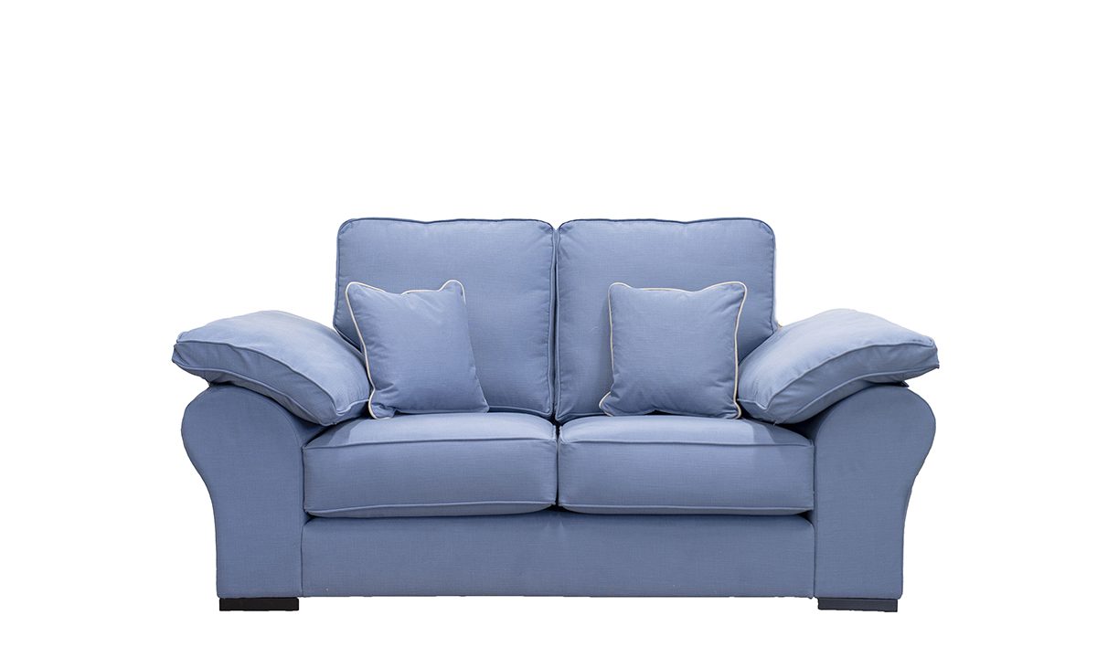 Atlas 2 Seater Sofa in Downham french Blue