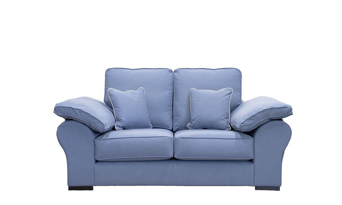 Atlas 2 Seater Sofa in Downham French Blue