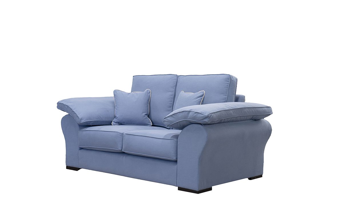 Atlas 2 Seater Sofa in Downham French Blue