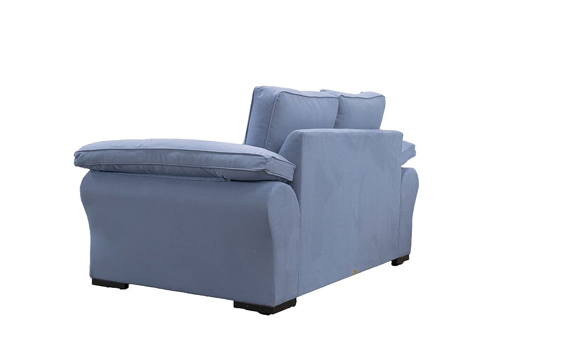 Atlas 2 Seater Sofa in Downham French Blue