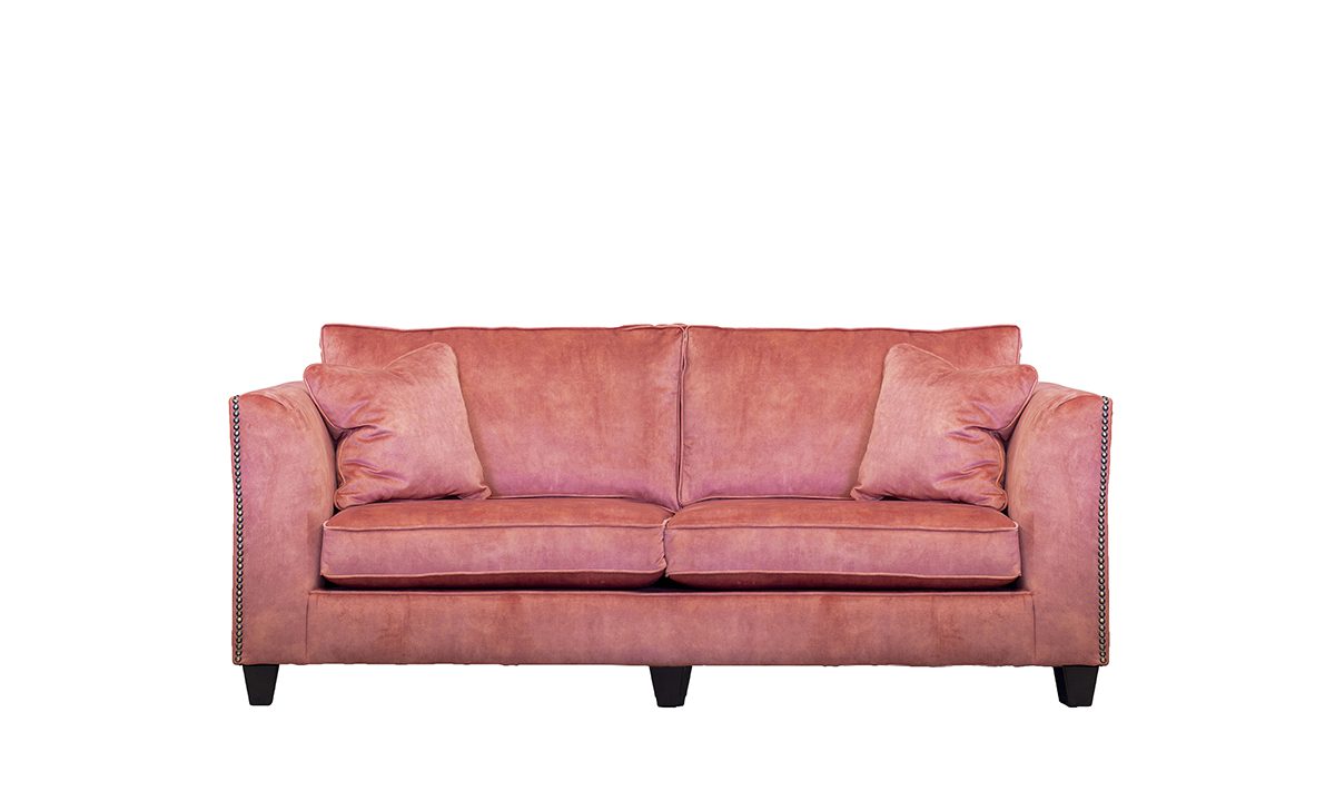 Grenoble 3 Seater Sofa Lovely Coral