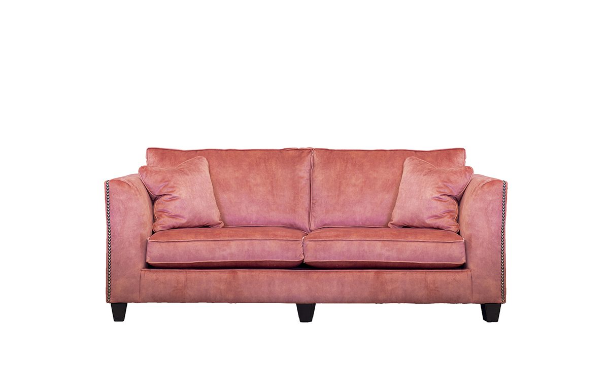 Granada 3 Seater Sofa Lovely Coral