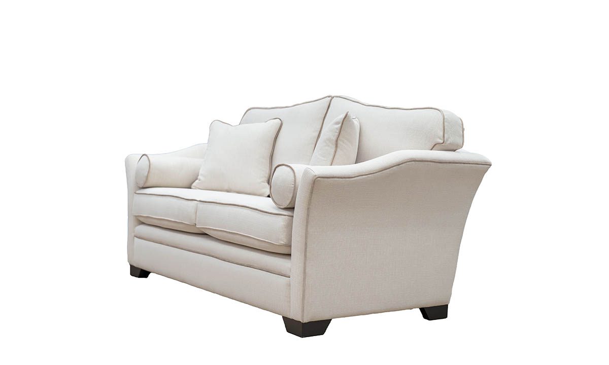 Othello 2 Seater Sofa Aosta Cream Linen