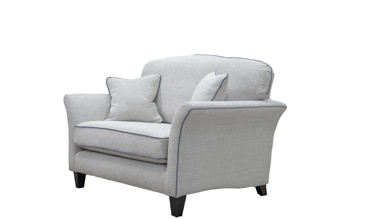 Elisha Love Seat Bravo Cream Linen