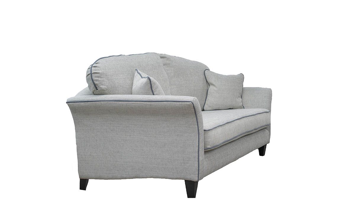 Elisha 3 Seater Sofa Bravo Cream Linen