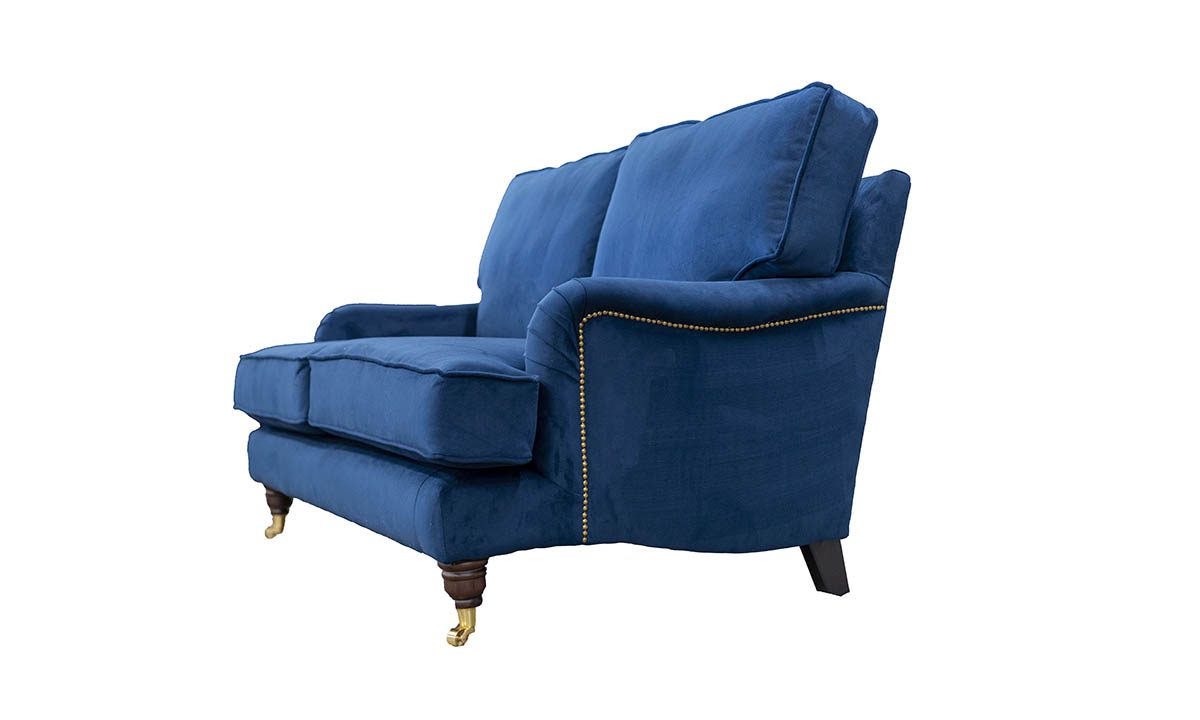 Sherlock 2 Seater Sofa, Plush Indigo 