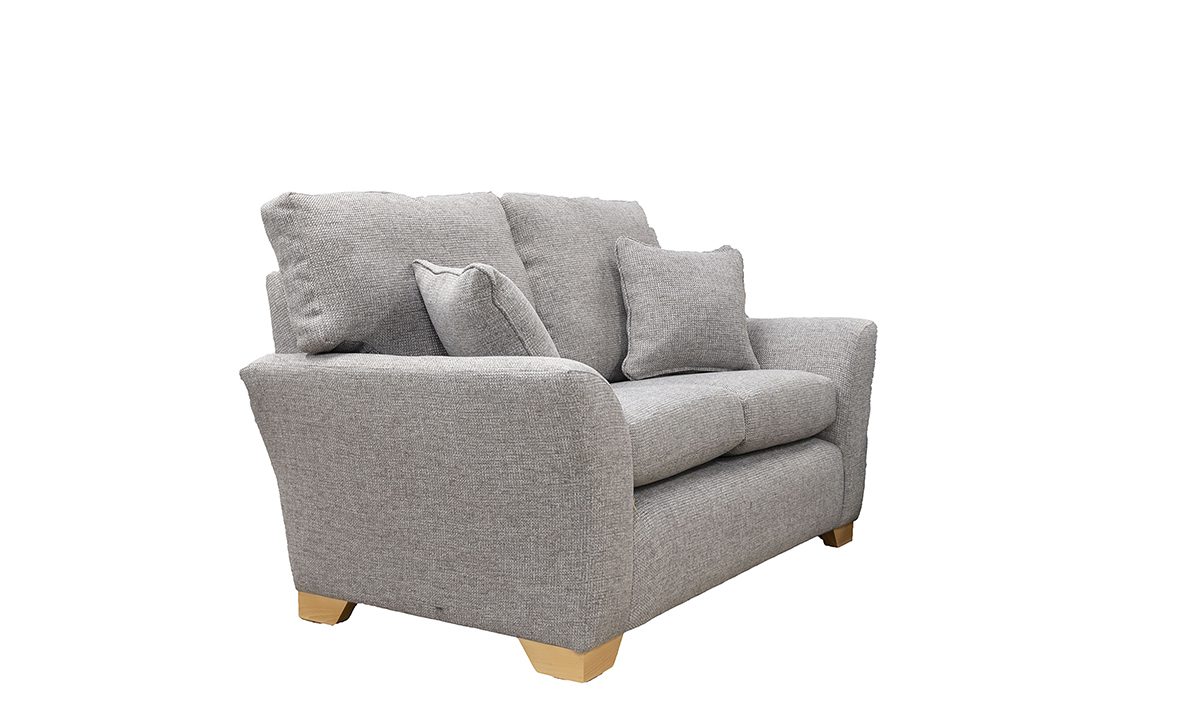 Malton 2 Seater Sofa in Milwaukee Grey