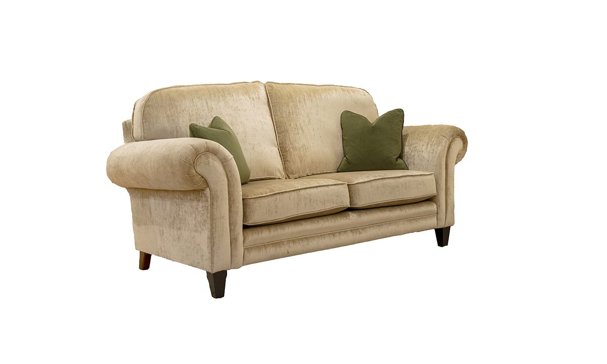 Louis 2 Seater Sofa in Mancini Champagne