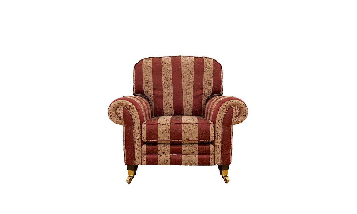 Louis Chair in Bury Stripe