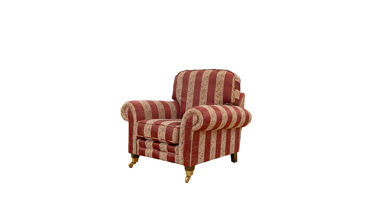 Louis Chair in Bury Stripe