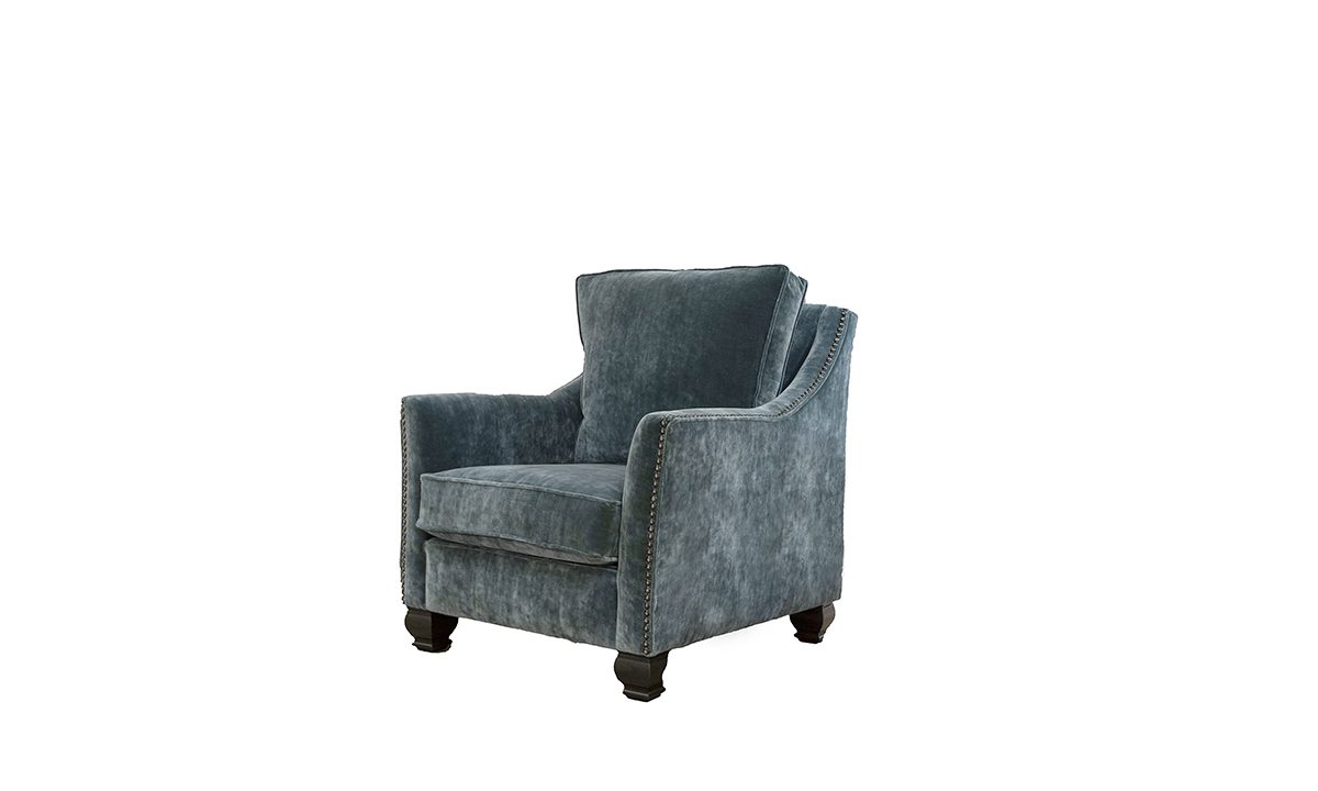 Grenoble Chair in Boulder Aqua