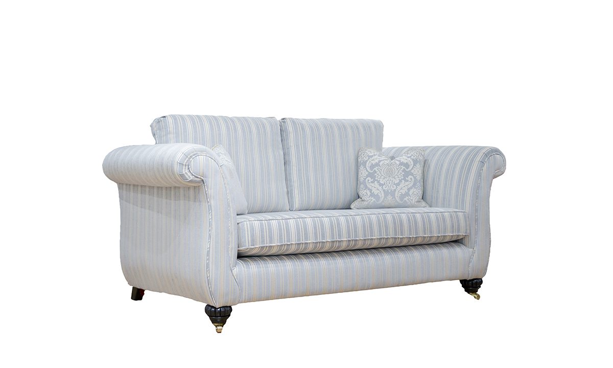 Lafayette 2 Seater Sofa in Tolstoy Ocean Stripe