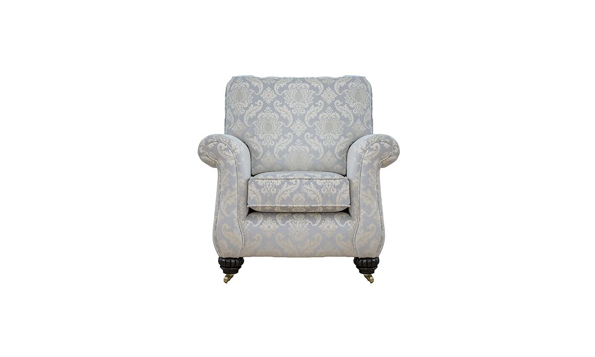 La Scala Chair in Tolstoy Ocean Pattern