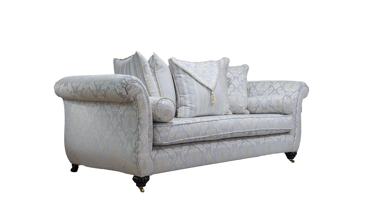 La Scala 3 Seater Sofa in Tolstoy Ocean Pattern