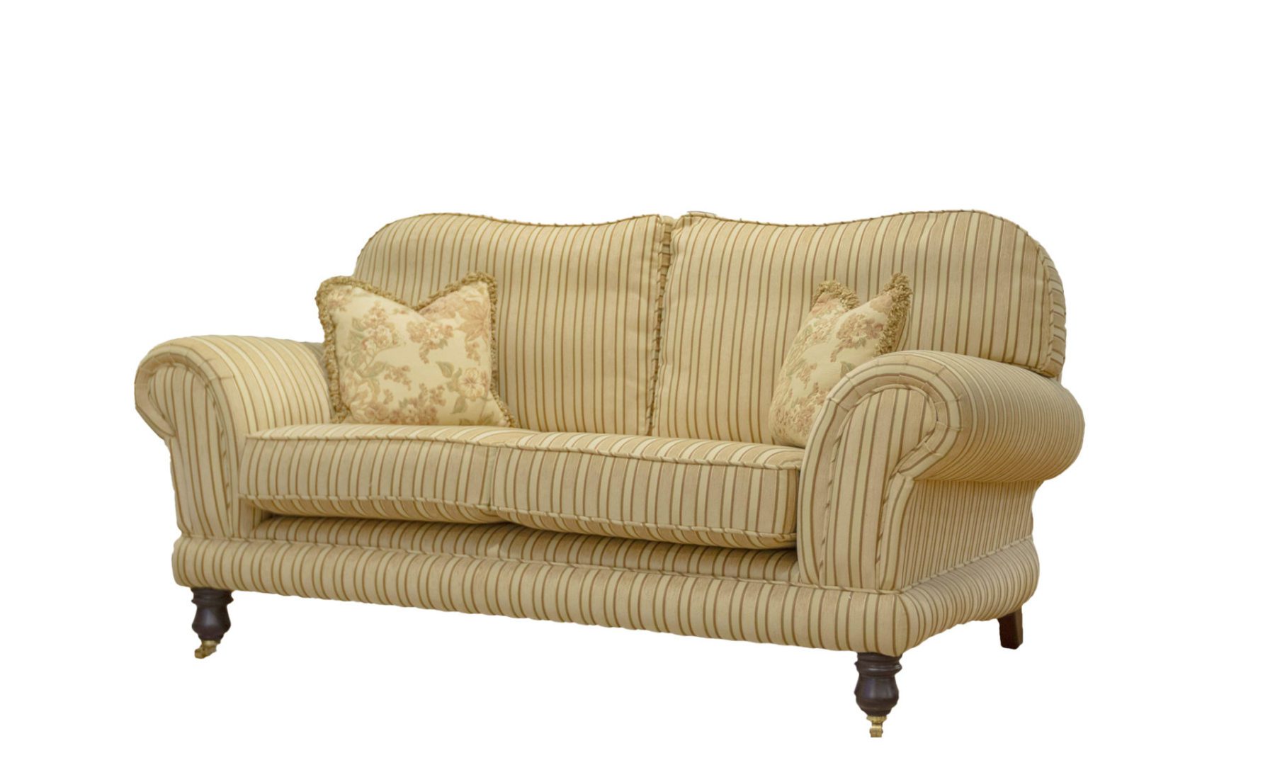 Alexandra 2 Seater Sofa in Semi Ramis Stripe 