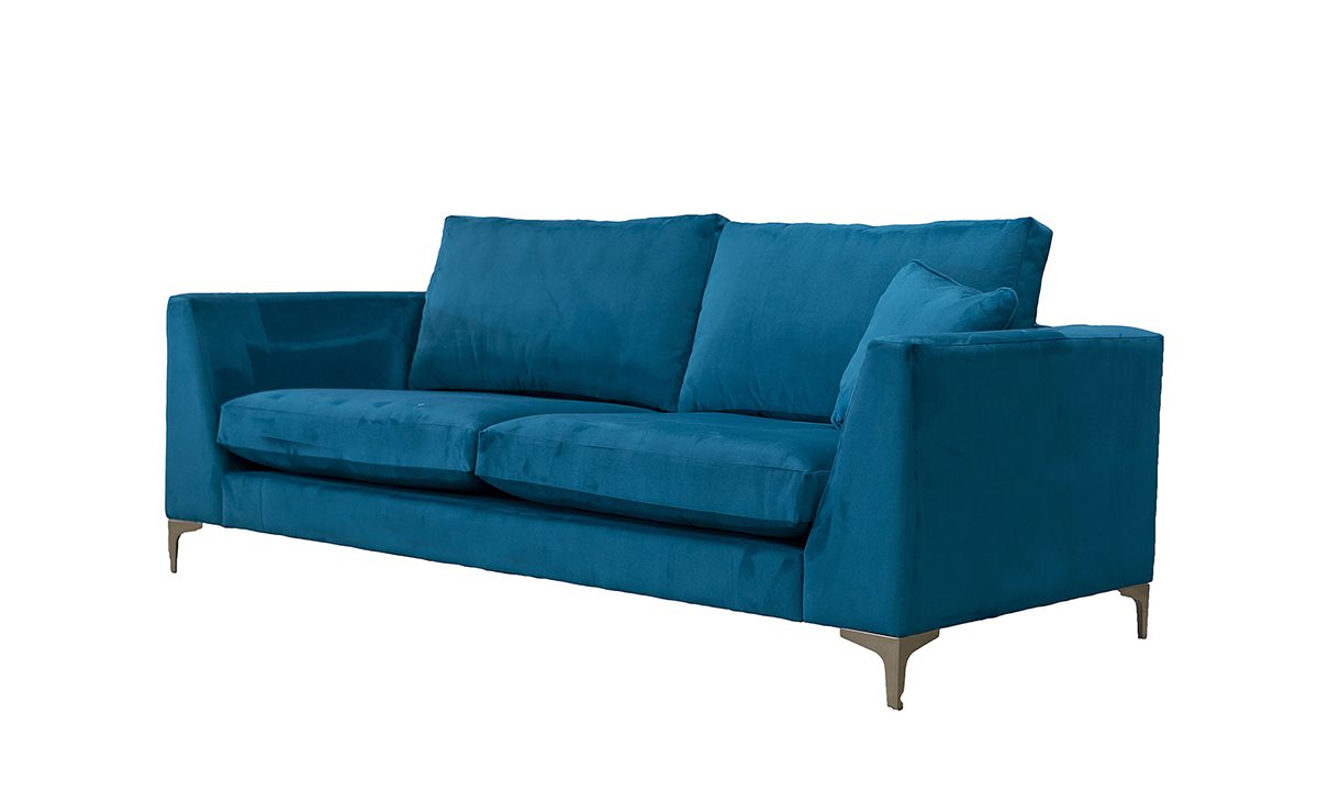 Baltimore 3 Seater Sofa, Plush Mallard