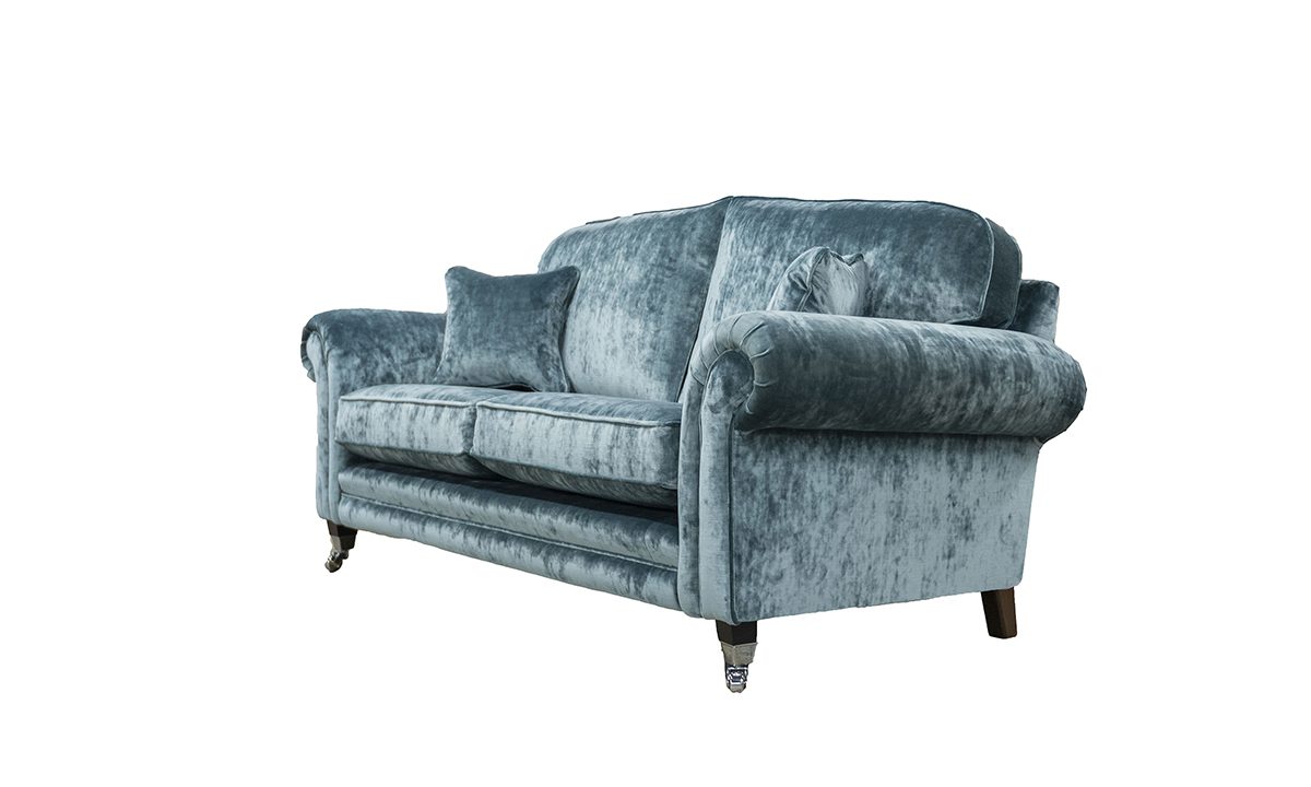 Louis 3 Seater Sofa in Boulder Aqua