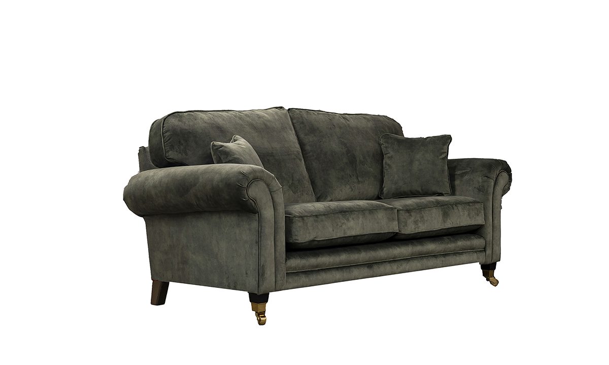 Louis 3 Seater Sofa in Lovely Jade - 521359