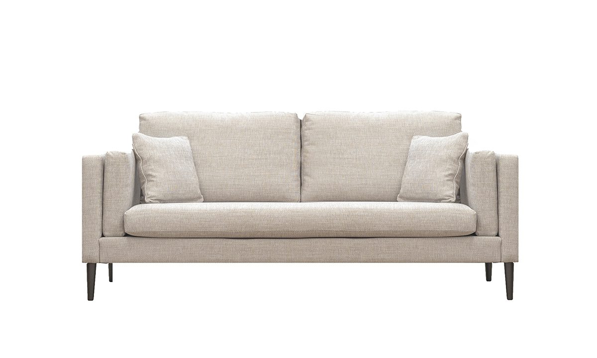 Sebastian 3 Seater Sofa in Bravo Cream Linen