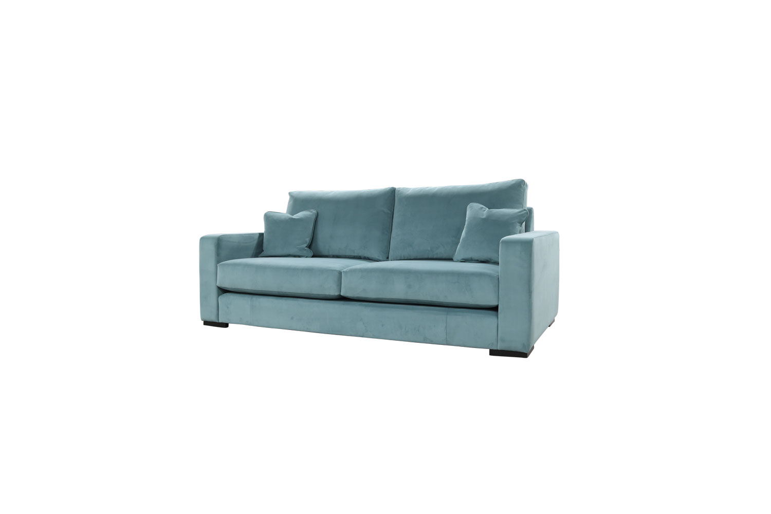 Daytona 3 Seater in Plush Aqua