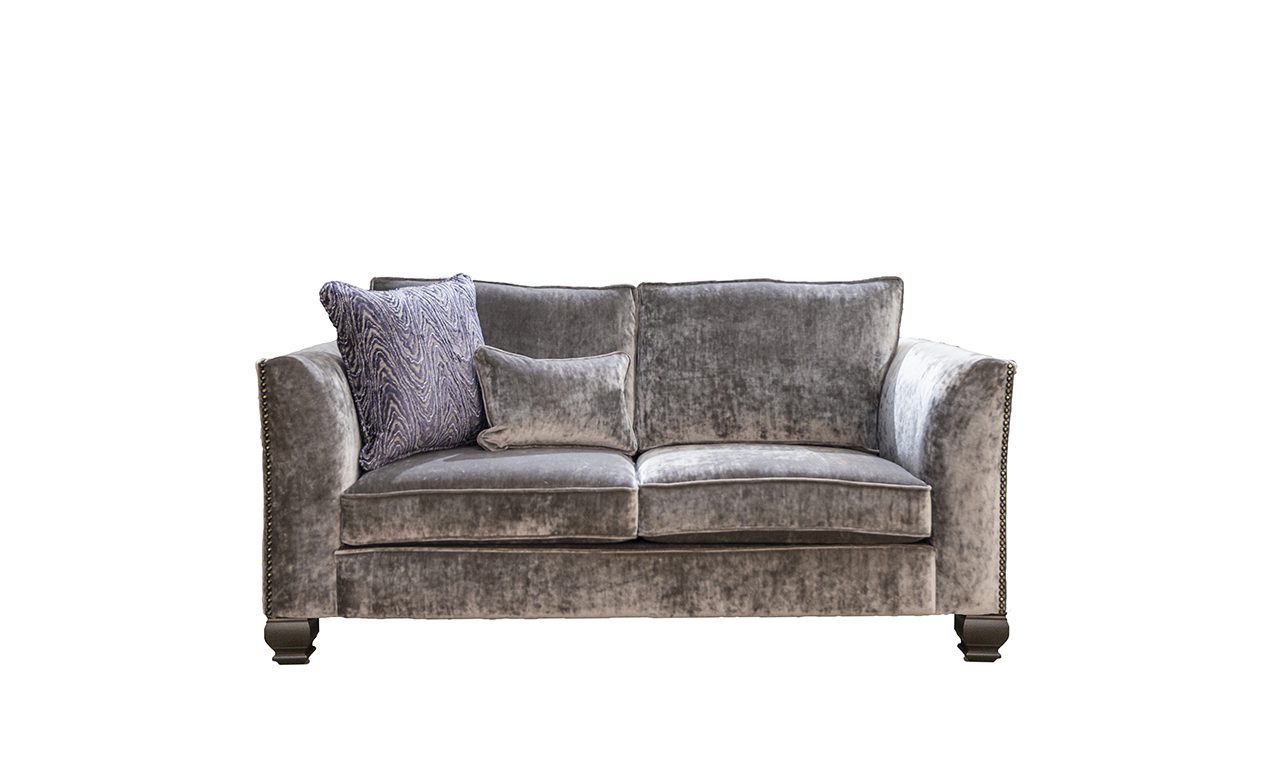 Granada 2 Seater Sofa in Boulder Charcoal - 518446