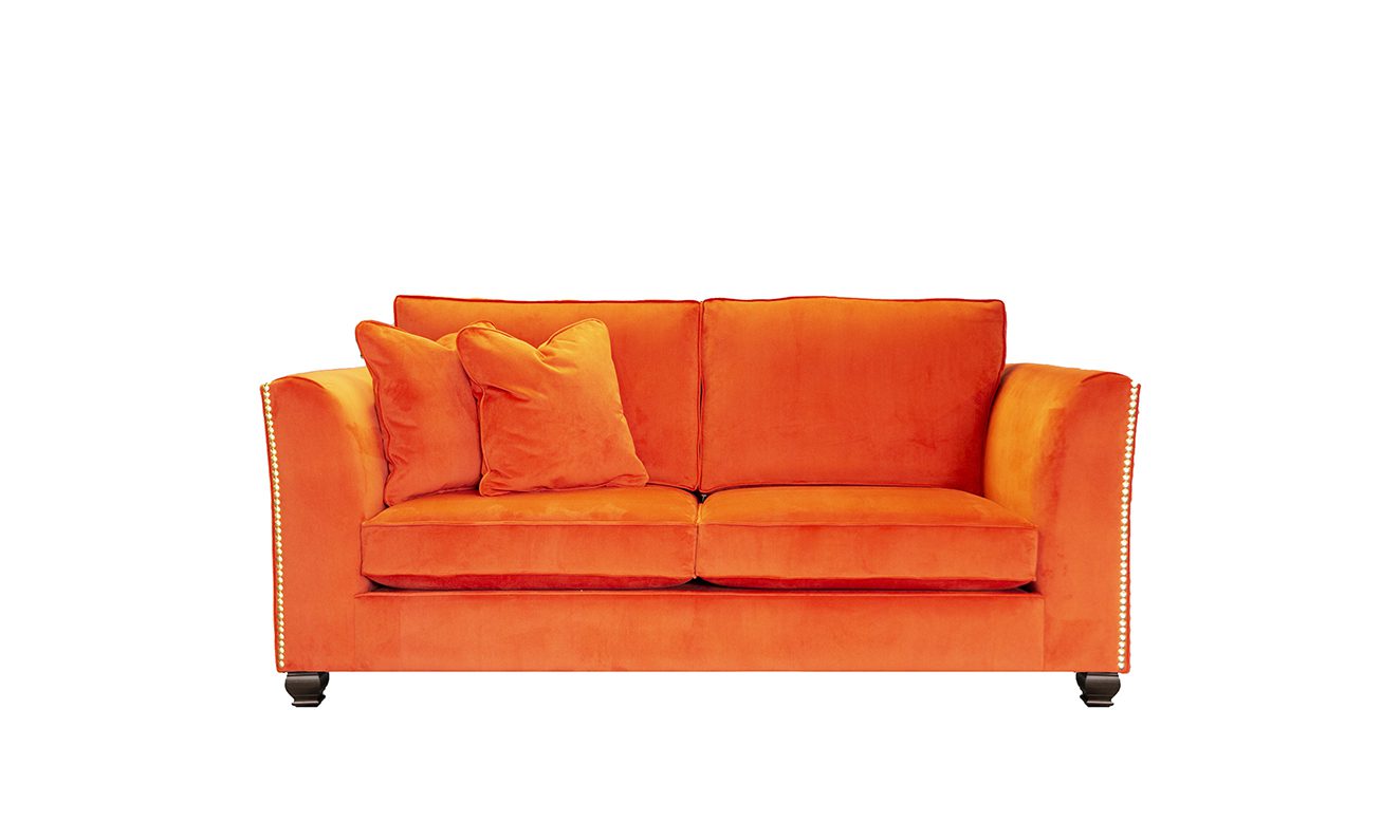 Granada 2 Seater Sofa in Plush Paprika - 033177