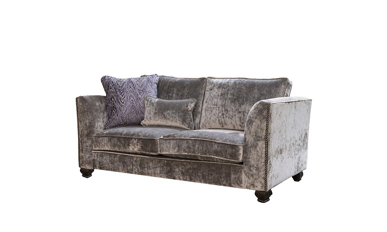 Granada 2 Seater Sofa in Boulder Charcoal - 518446