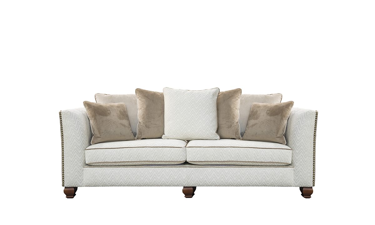 Grenoble 3 Seater Sofa in Piper Cream