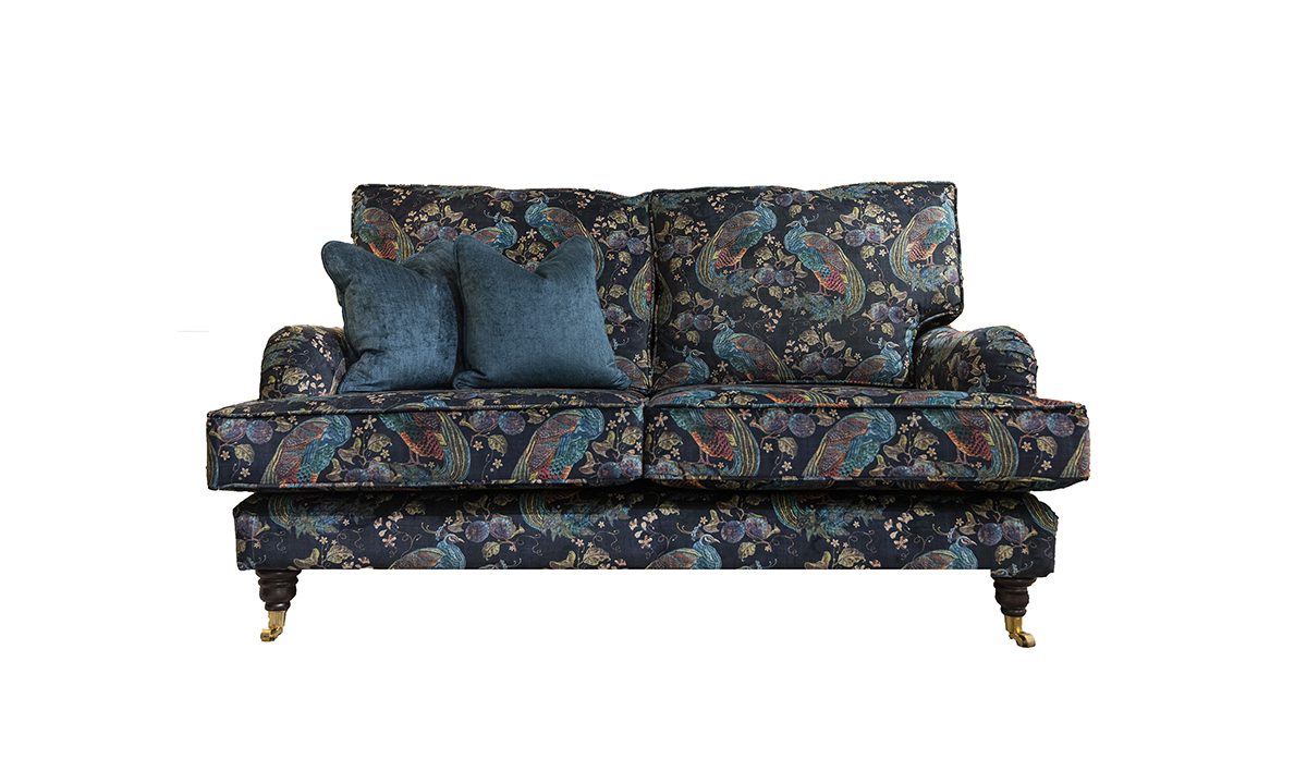 Holmes 2 Seater Sofa in Peacock Navy