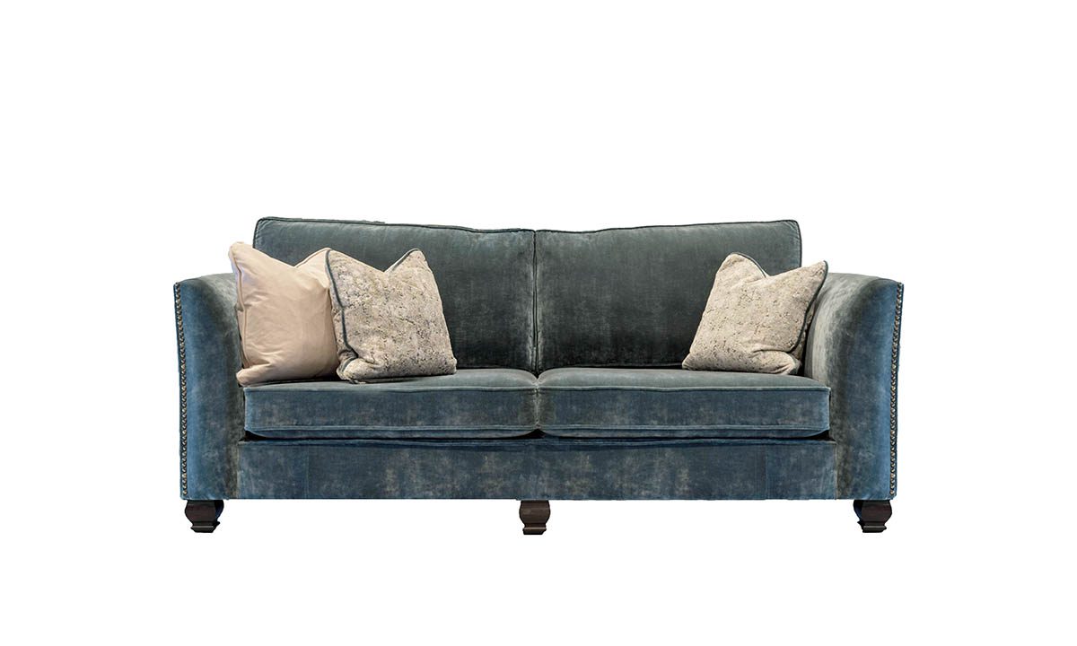 Granada 3 Seater Sofa in Boulder Aqua