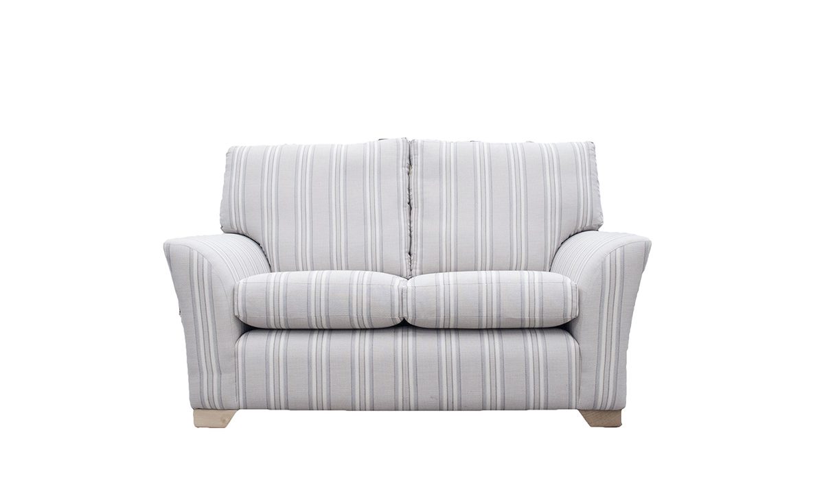 Malton 2 Seater Sofa in Volkan Stripe Cinder