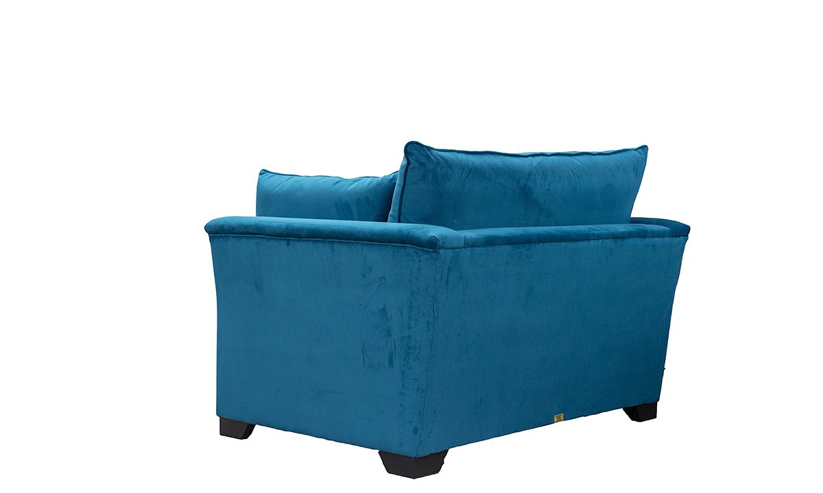 Monroe Love Seat Sofa in Plush Mallard - 528061