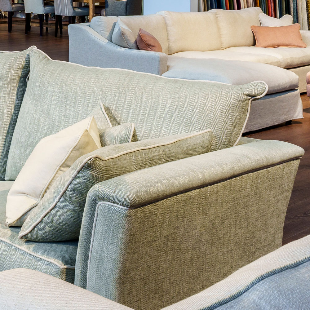 Monroe 3 Seater in Fayre Sage