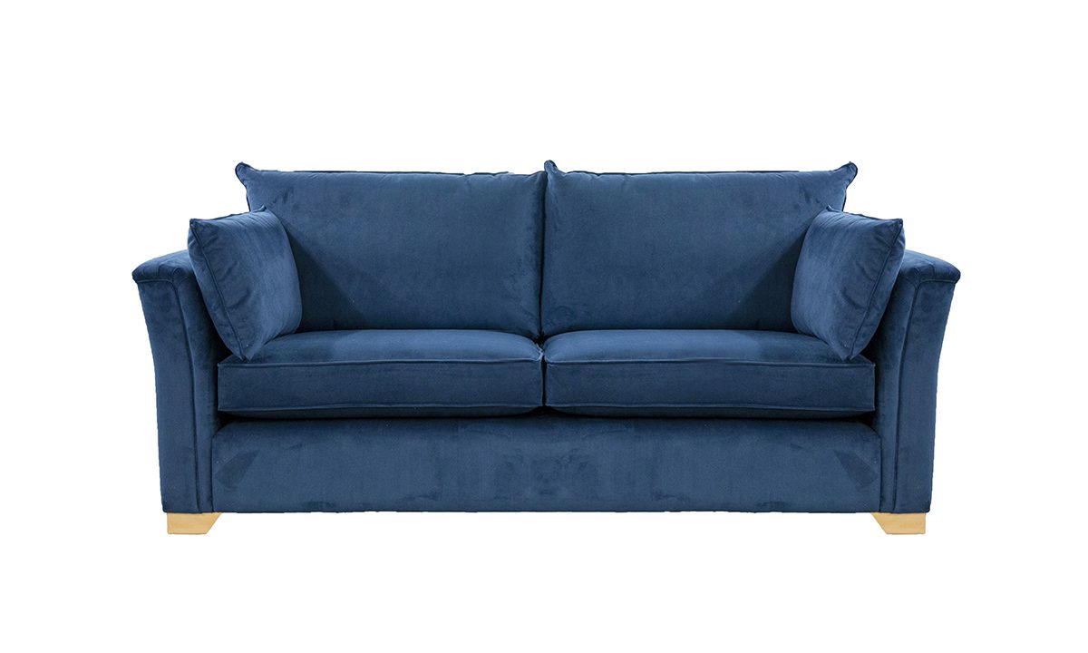 Monroe Large Sofa in Plush Indigo