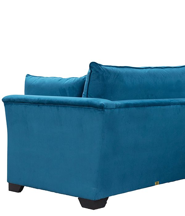 Monroe Love Seat Sofa in Plush Mallard - 528061